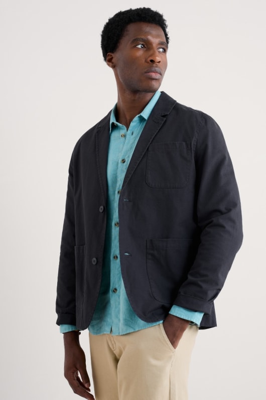 mens towen organic cotton blazer