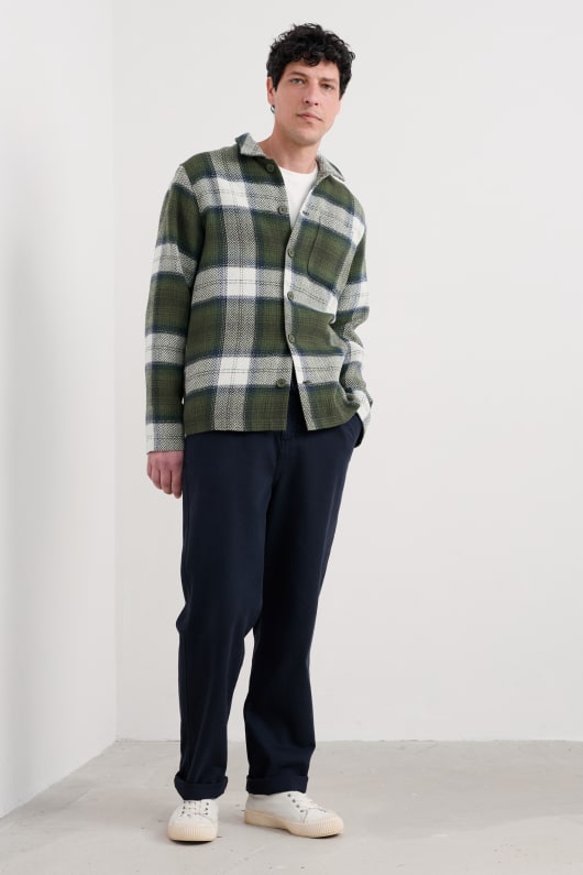 mens anchor home overshirt