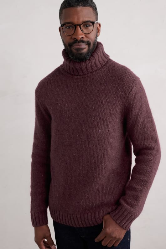 mens foresting lambswool jumper