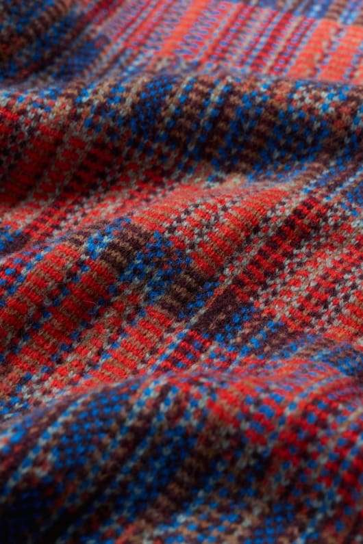 mens polkirt check jumper