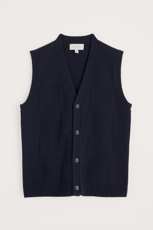 mens gwelva v-neck vest