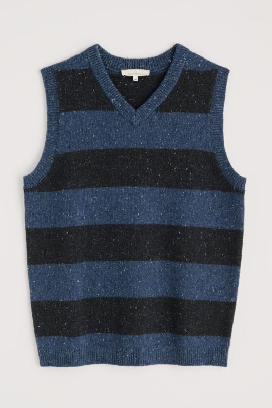 mens treknow v-neck vest