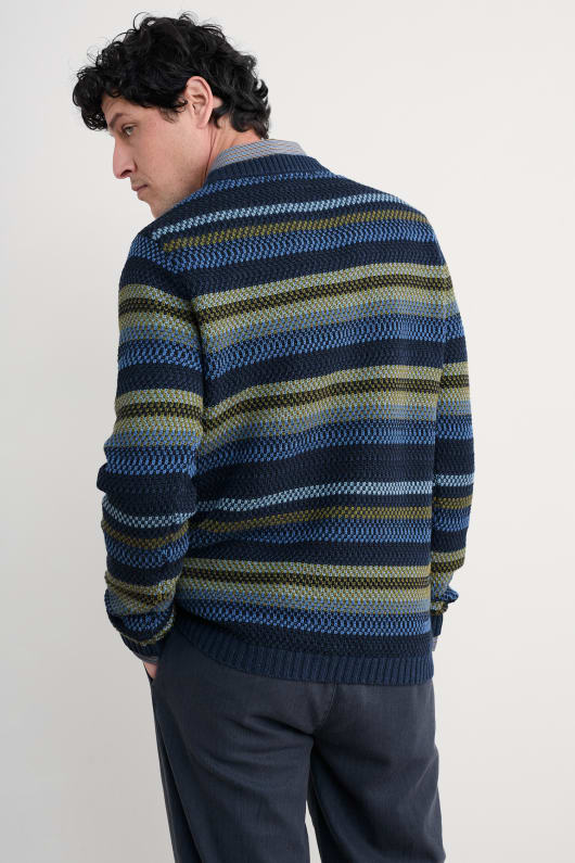 mens tynwen striped jumper