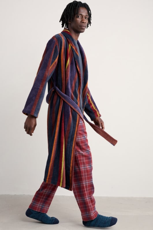 mens rosemergy striped robe