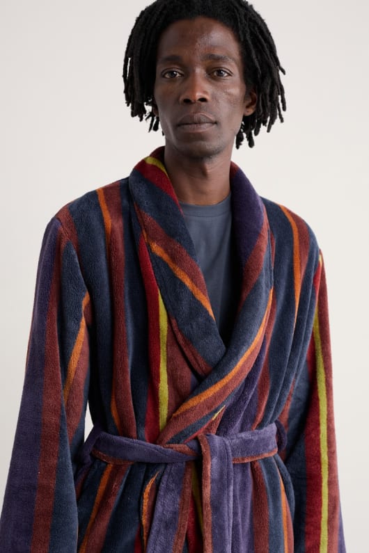 mens rosemergy striped robe