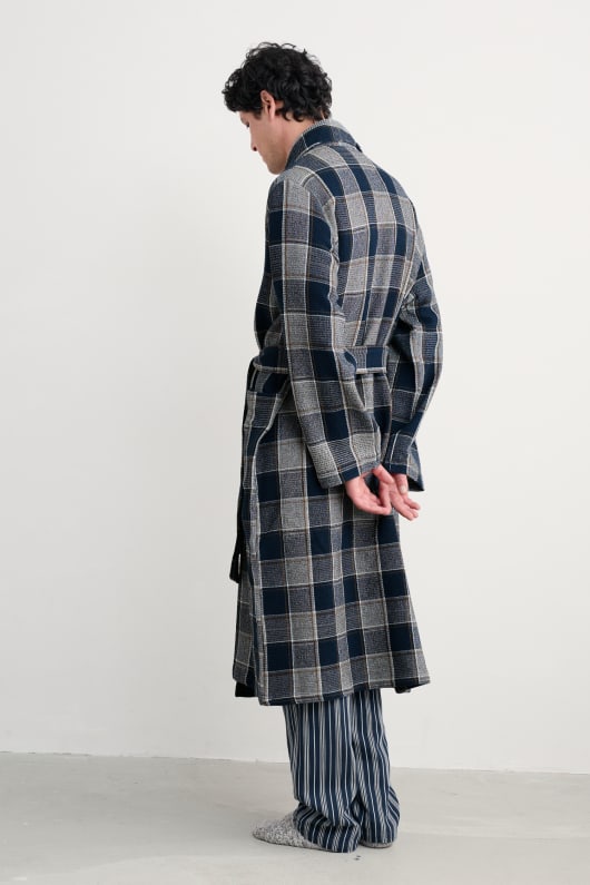 mens lowarn organic cotton robe