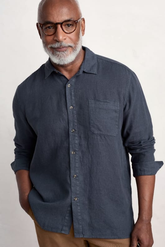 mens curator linen shirt