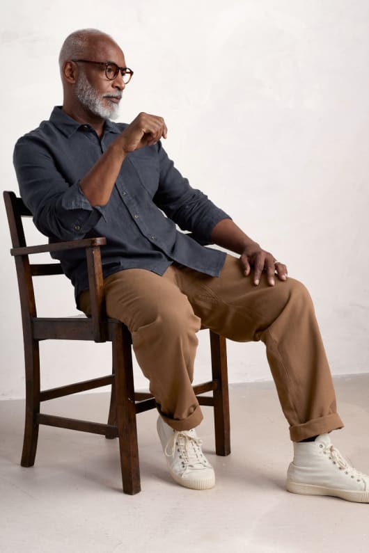 mens curator linen shirt