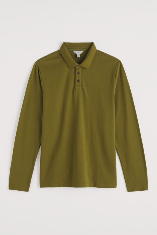 mens balefire long sleeve polo