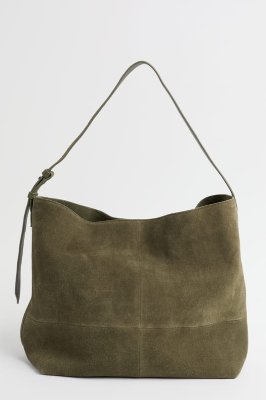 annet suede shoulder bag