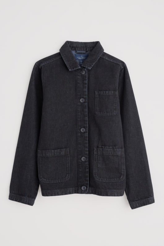 reading rocks denim jacket