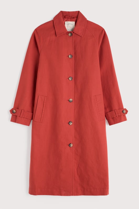 boscastle organic cotton mac