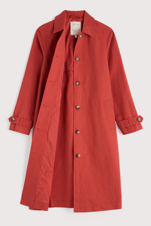 boscastle organic cotton mac