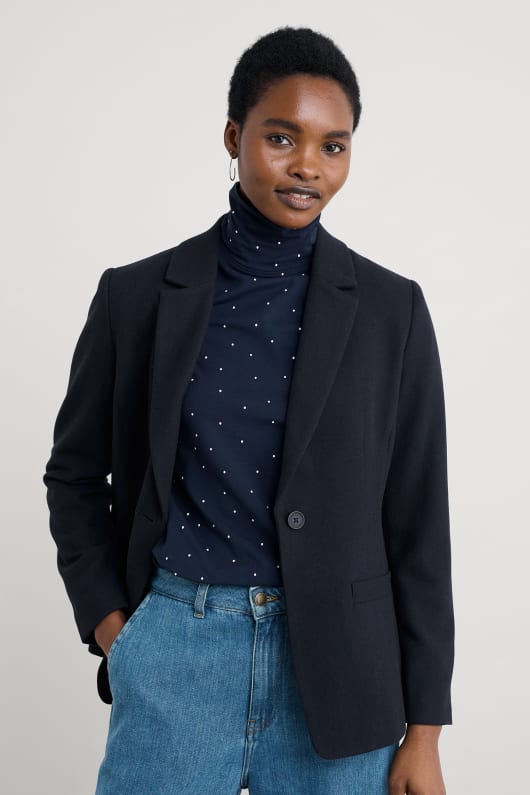 erica wool blend blazer