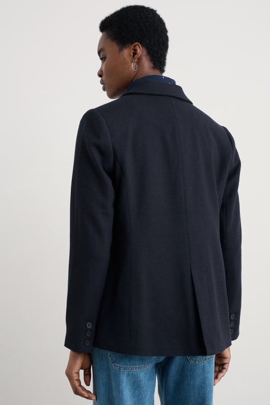 erica wool blend blazer