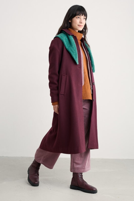 boskerris wool-blend coat