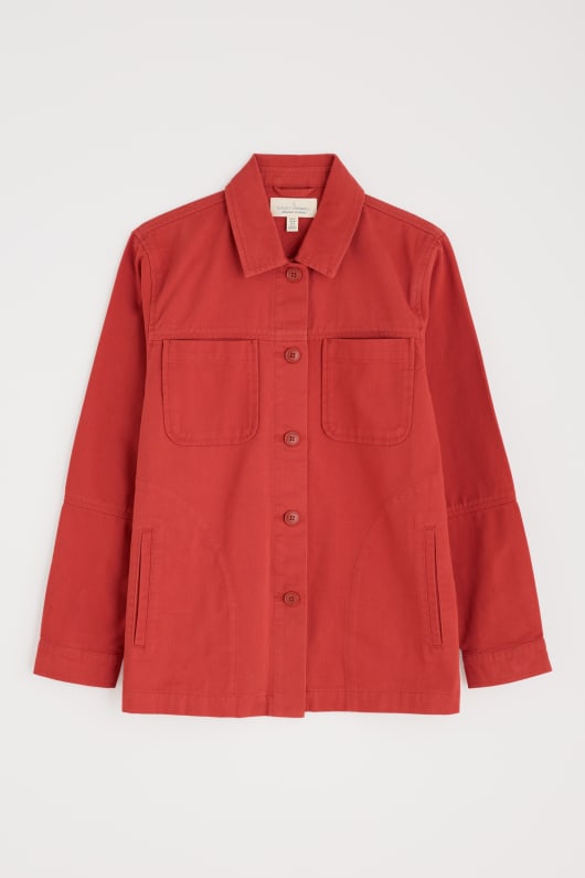 long field organic cotton worker jacket
