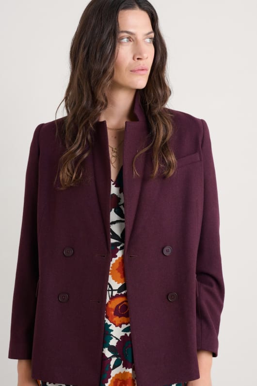lowena wool-blend blazer