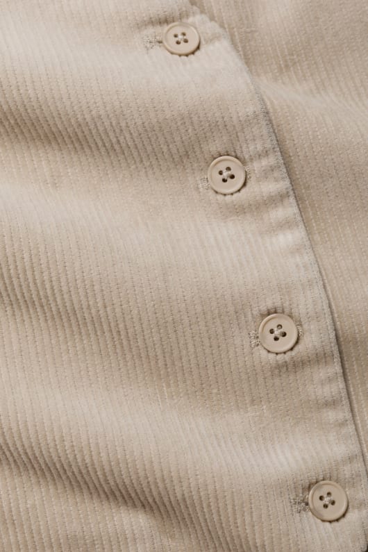 pinpoint fitted corduroy waistcoat