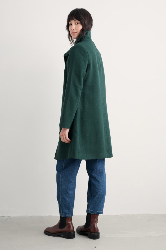 coasting funnel neck coat