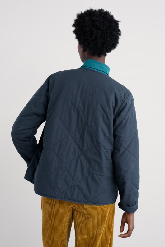 swift barn organic cotton quilted jacket