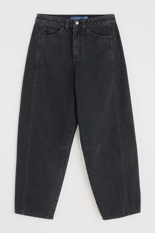 gwenver barrel leg jeans