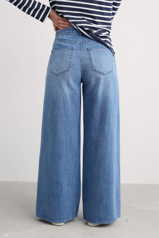 godrevy wide leg jean