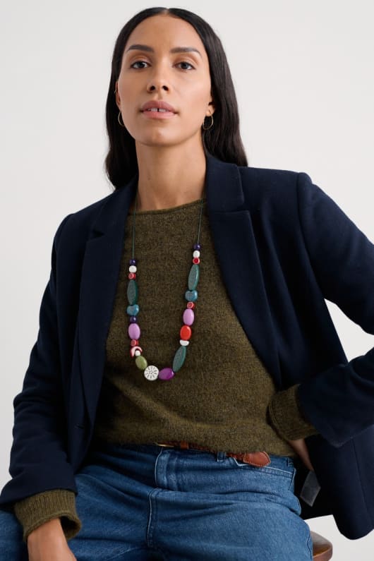 carpalla beaded necklace