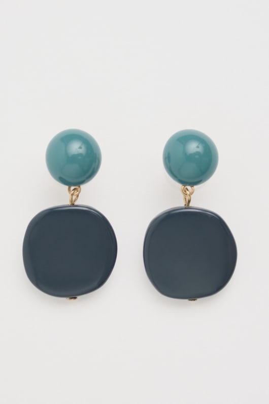torch lily drop earrings