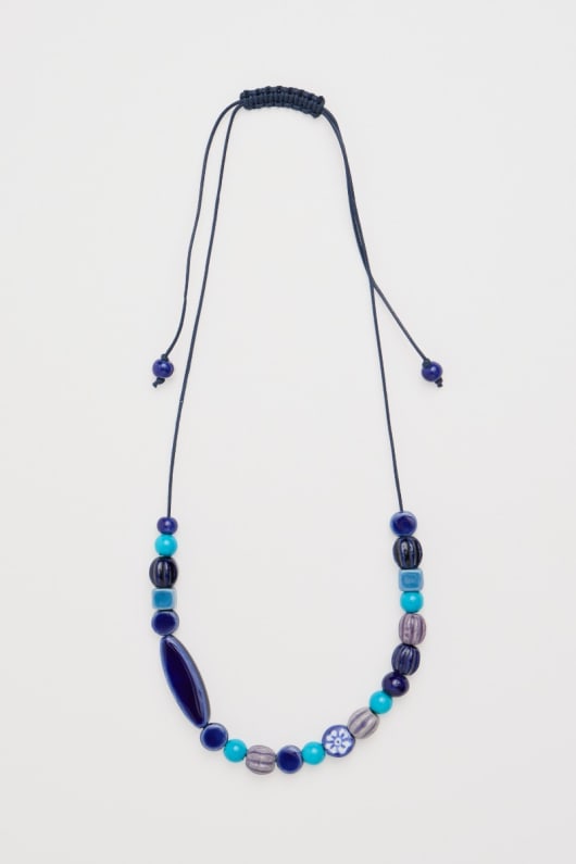 tira ceramic bead necklace