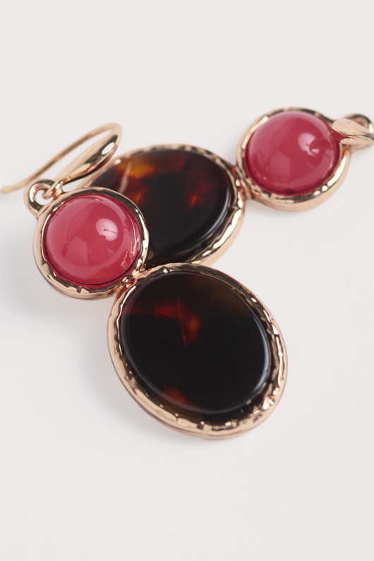 seed fall drop earrings