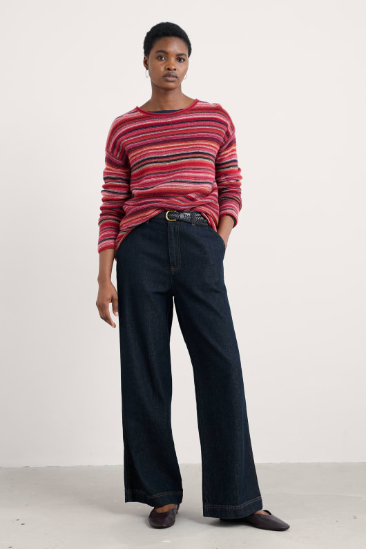 fruity striped jumper