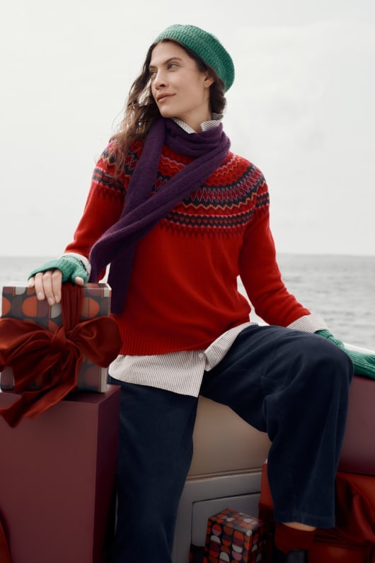 gurnards head fair isle jumper