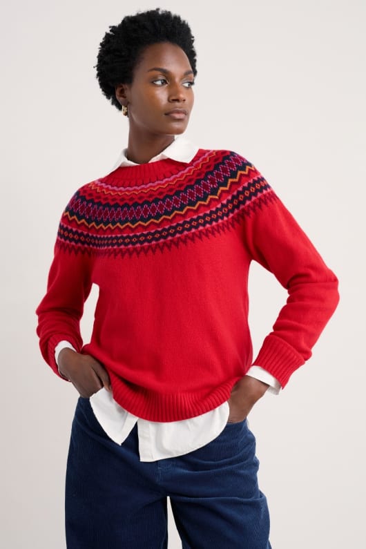 gurnards head fair isle jumper