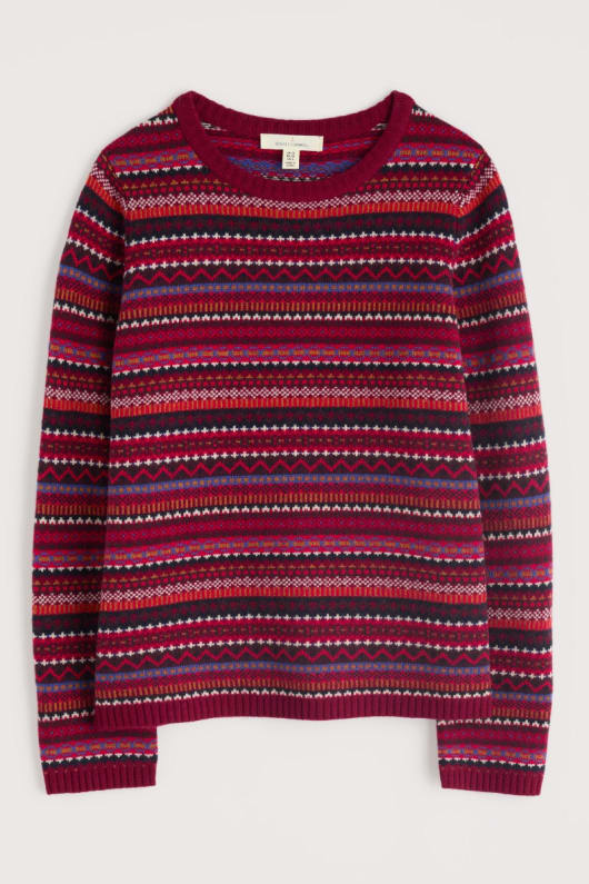 percella cove fair isle jumper