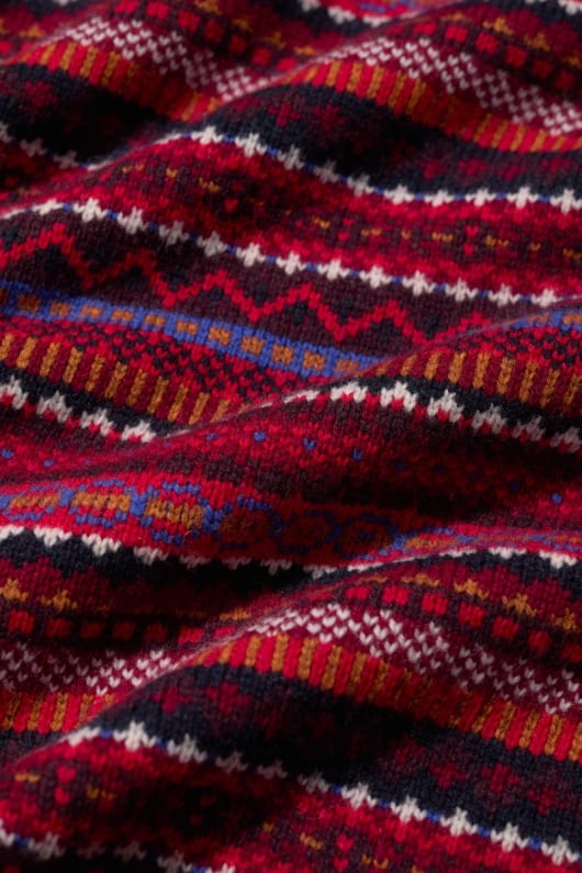 percella cove fair isle jumper