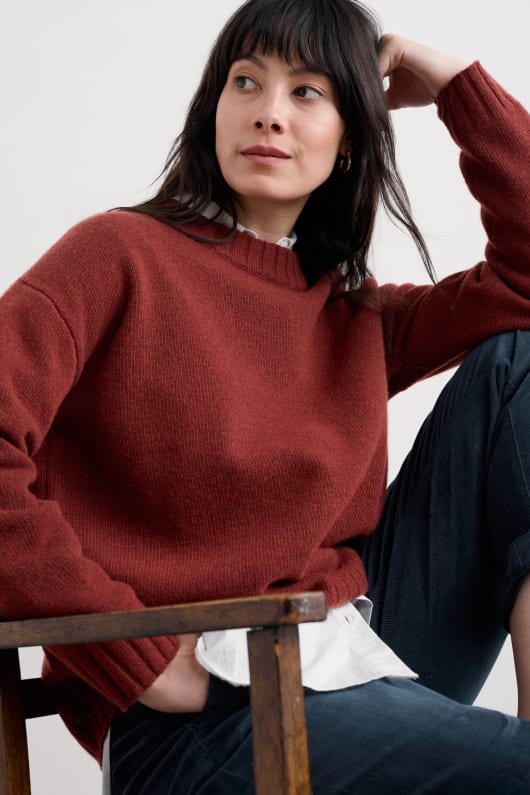 evening bay crew neck jumper