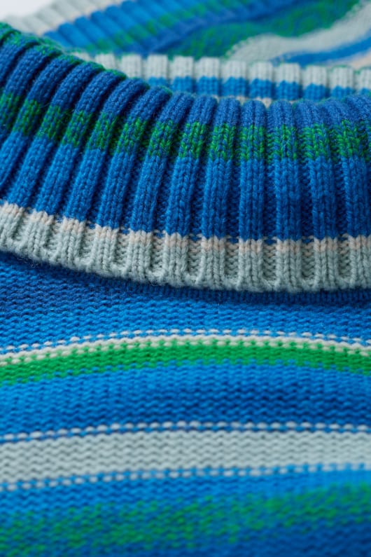 braque striped jumper with wool