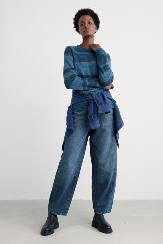 shore dock knitted jumper