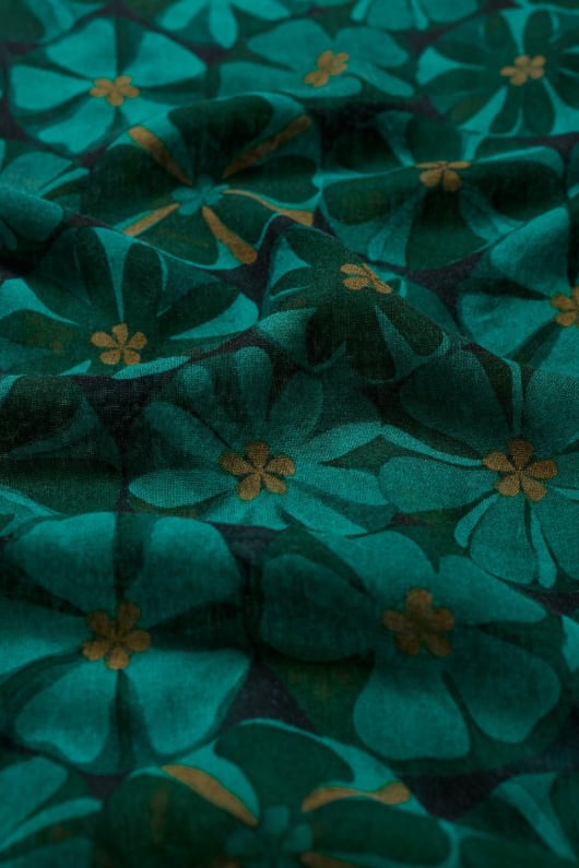pretty printed scarf