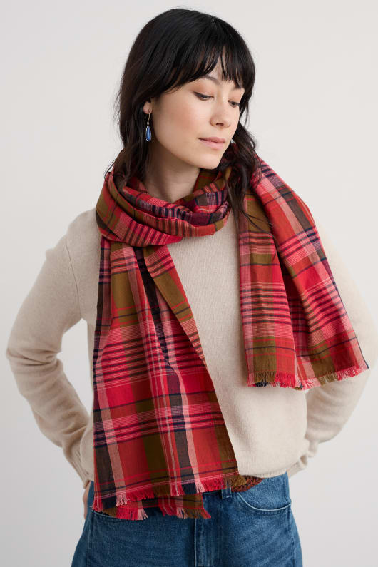 merrymaker organic cotton scarf