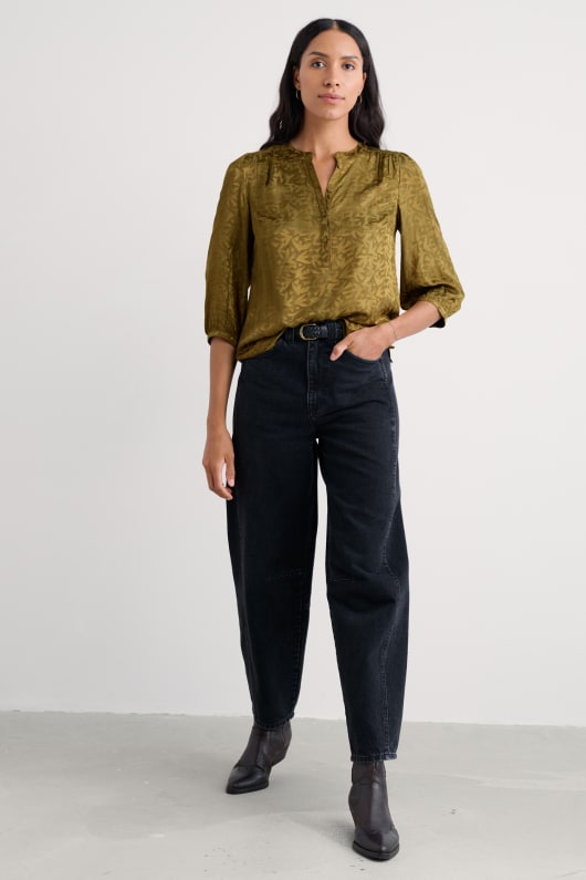 willow path printed shirt
