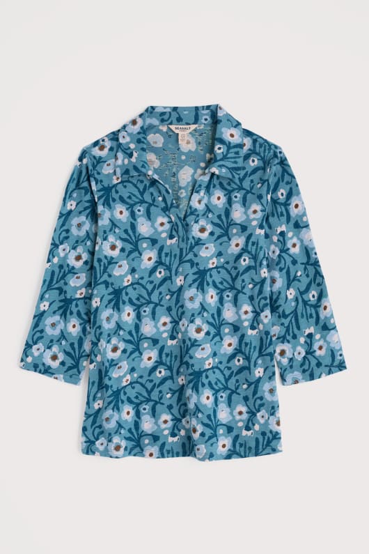 wavecrest shirt in organic cotton jersey