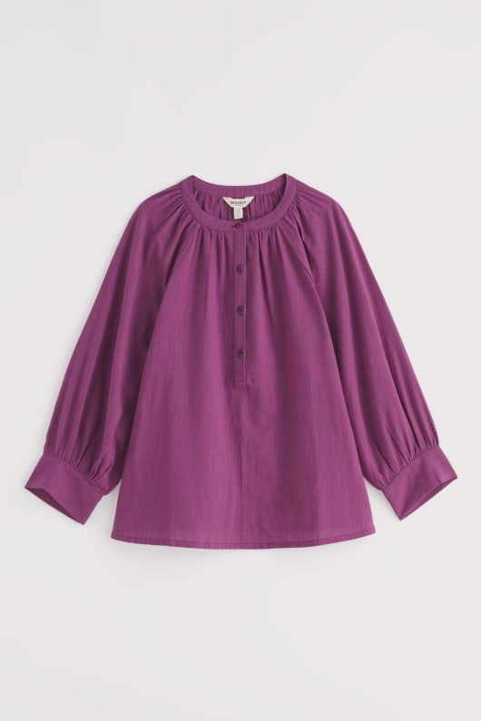 moor grass a-line shirt