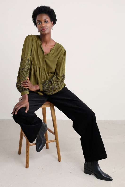 high woods blouson sleeve shirt