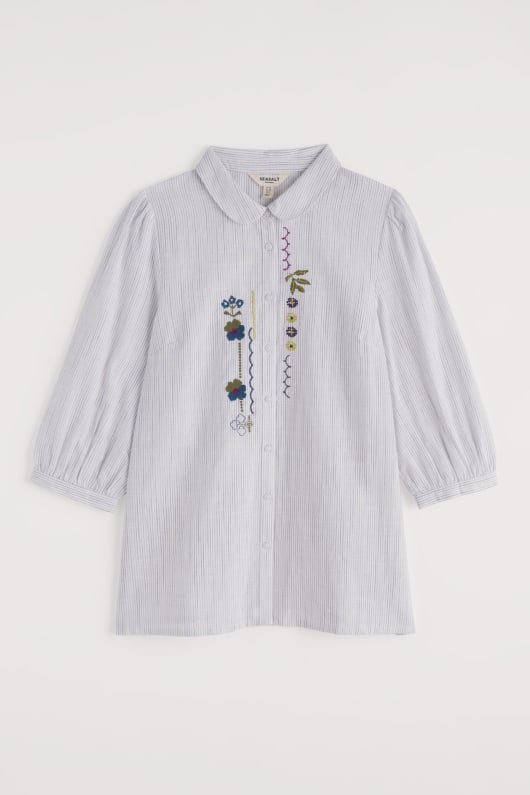 hope cottage embroidered blouse