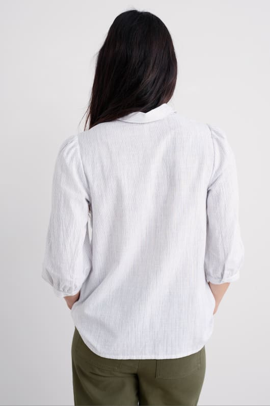 hope cottage embroidered blouse