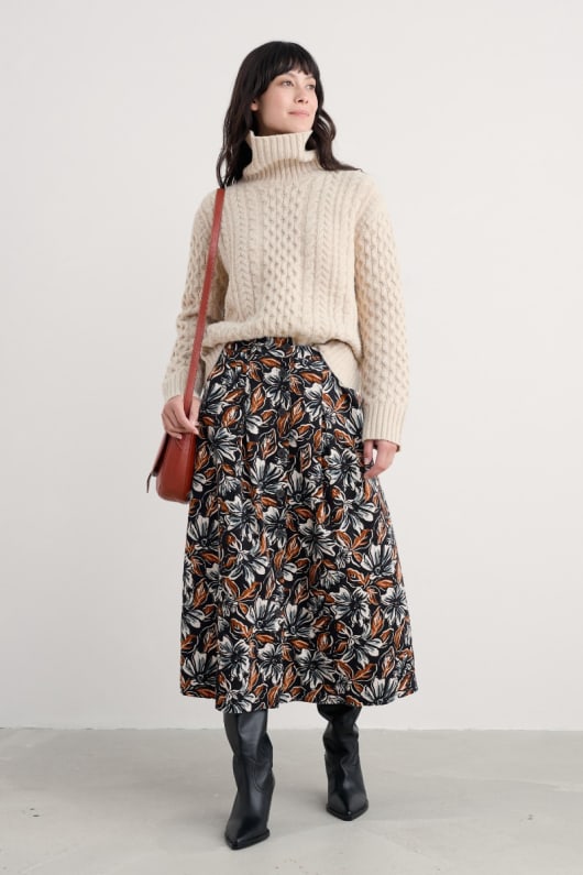 canvas work skirt