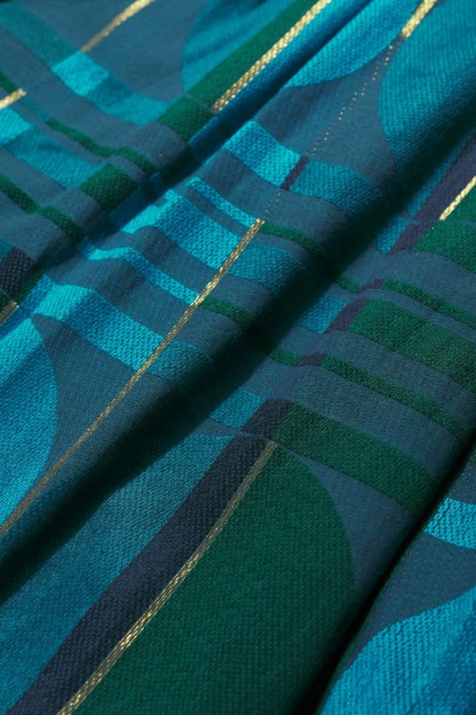 interweaving jacquard skirt