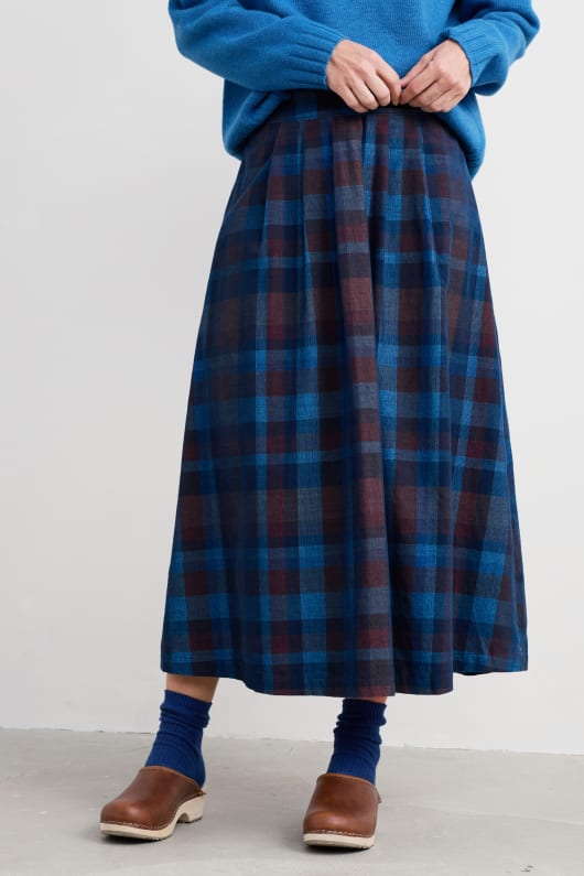 day dream cord midi skirt